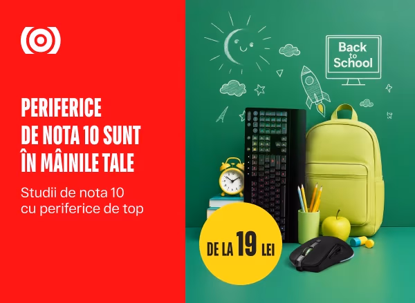 Back to School — reduceri la periferice PC! Back to School — reduceri la periferice PC!