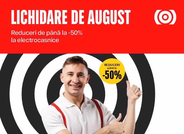 Super ofertă în august - Reduceri de până la -50% Super ofertă în august - Reduceri de până la -50%