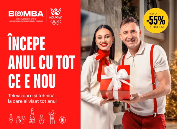 Dăruiți fericire de Anul Nou – reduceri de până la 55 % Dăruiți fericire de Anul Nou – reduceri de până la 55 %