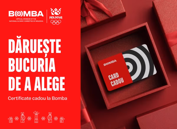 Card Cadou Bomba – Un singur card, mii de opțiuni Card Cadou Bomba – Un singur card, mii de opțiuni