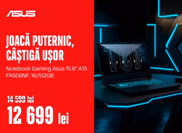 Laptopuri Gaming – modele de top la super prețuri Laptopuri Gaming – modele de top la super prețuri